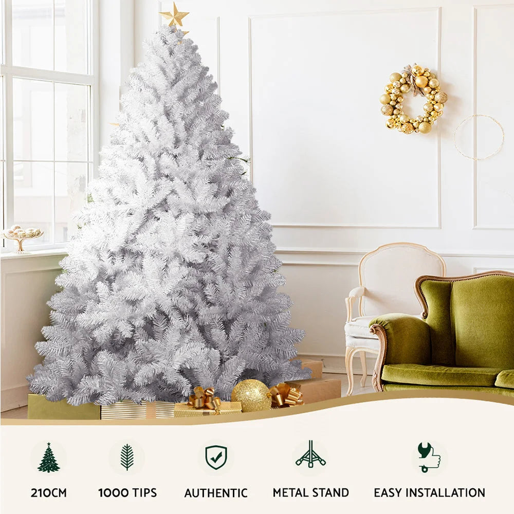 White Christmas Tree 7FT Home Decor - Jingle Jolly’s