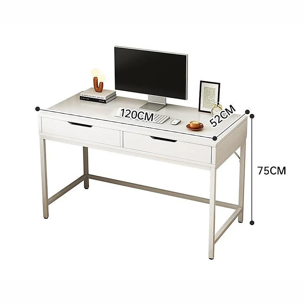 White Computer Desk PC Laptop Table Gaming Desk Home Office