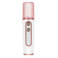 White Dual Nozzle Nano Facial Mister - USB Rechargeable