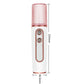 White Dual Nozzle Nano Facial Mister - USB Rechargeable
