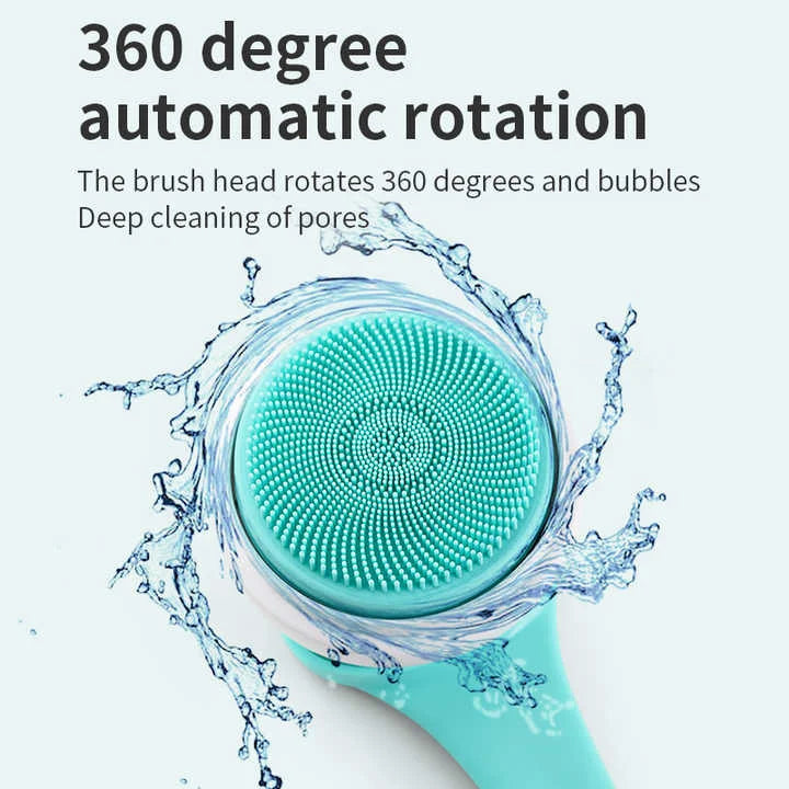 White Electric Bath Brush & Multi-Functional Massager –