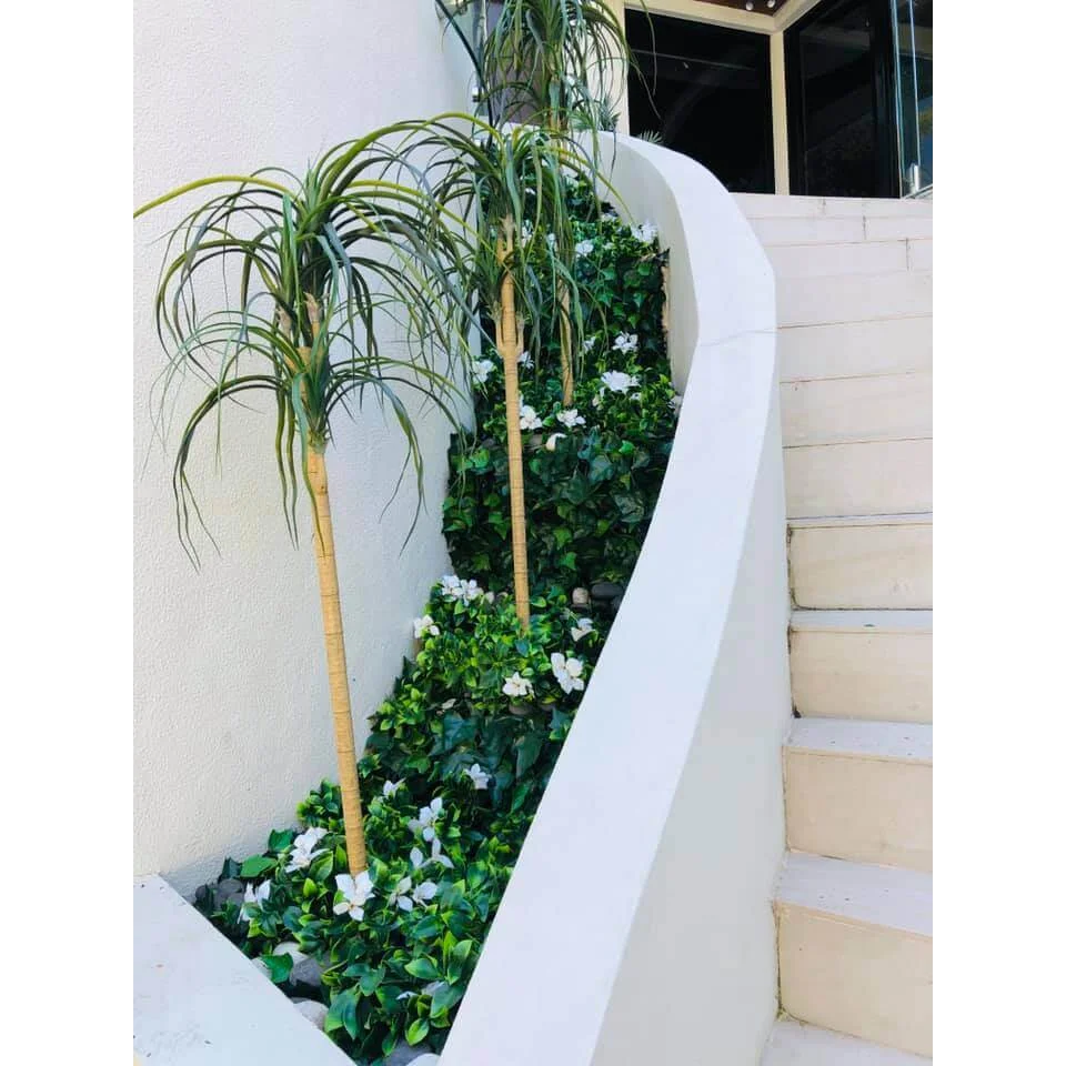 White Flowering Jasmine Stem UV Resistant 30cm - Home &