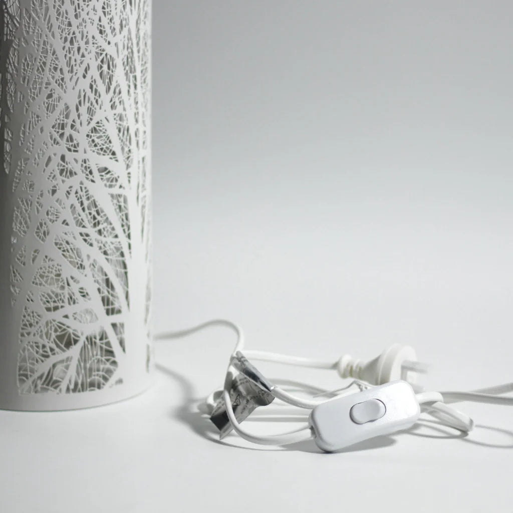 White Forest Table Lamp - Home & Garden > Lighting > Table