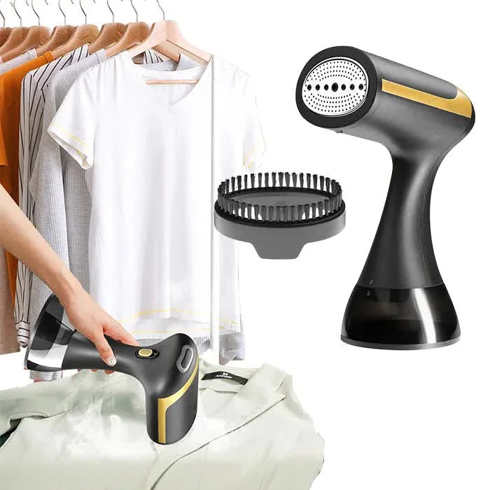 White Handheld Garment Steamer - Portable Mini Steam Iron