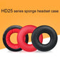 White Headset Sponge Cover For Sennheiser Hd25 Series - 1 Pair