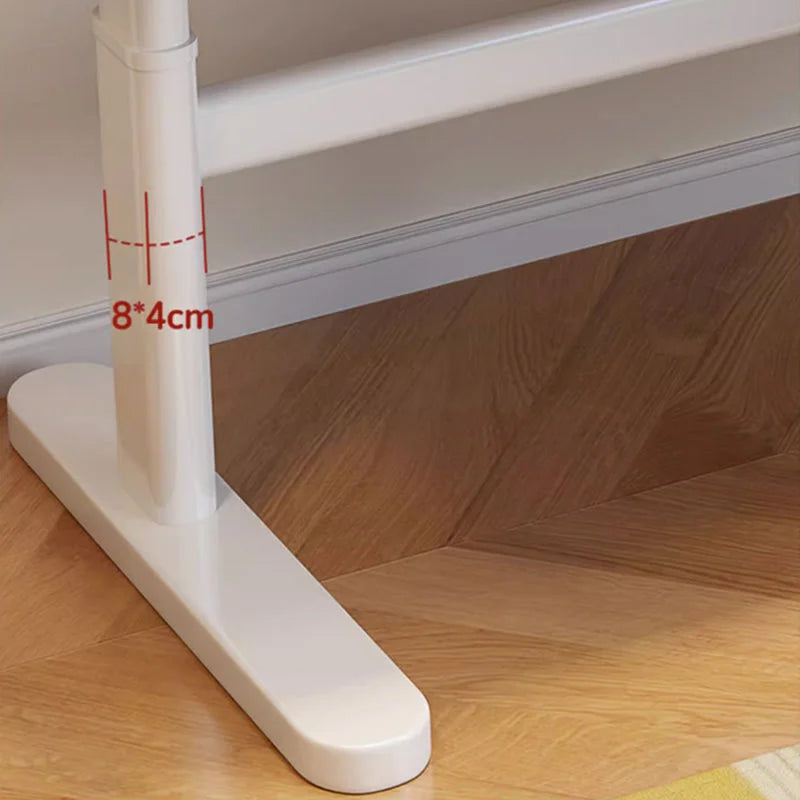 White Height-Adjustable Study Desks/Solid Wood Study