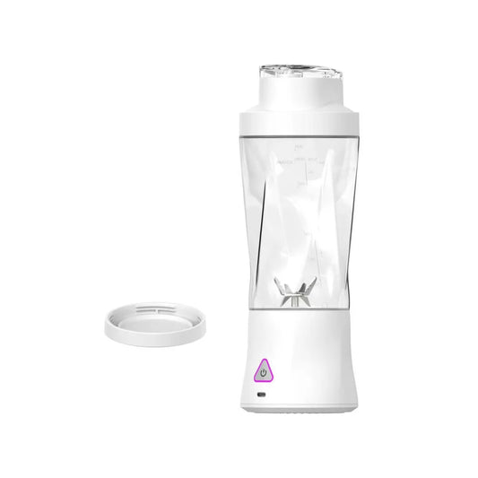 White High-Powered Portable Blender - Large-Capacity