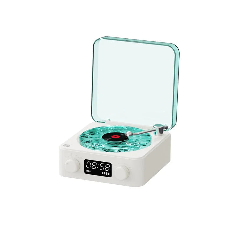 White KW03 Bluetooth Sleep Sound Machine - Retro Design