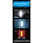 White LED Searchlight - Rechargeable Handheld Spotlight