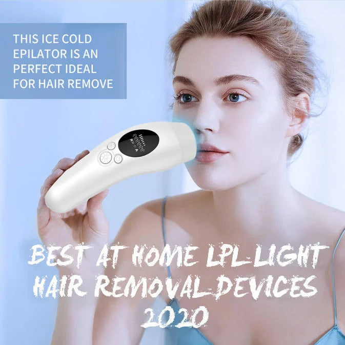 White Light Spot Beauty Hair Removal Device - Smooth Skin