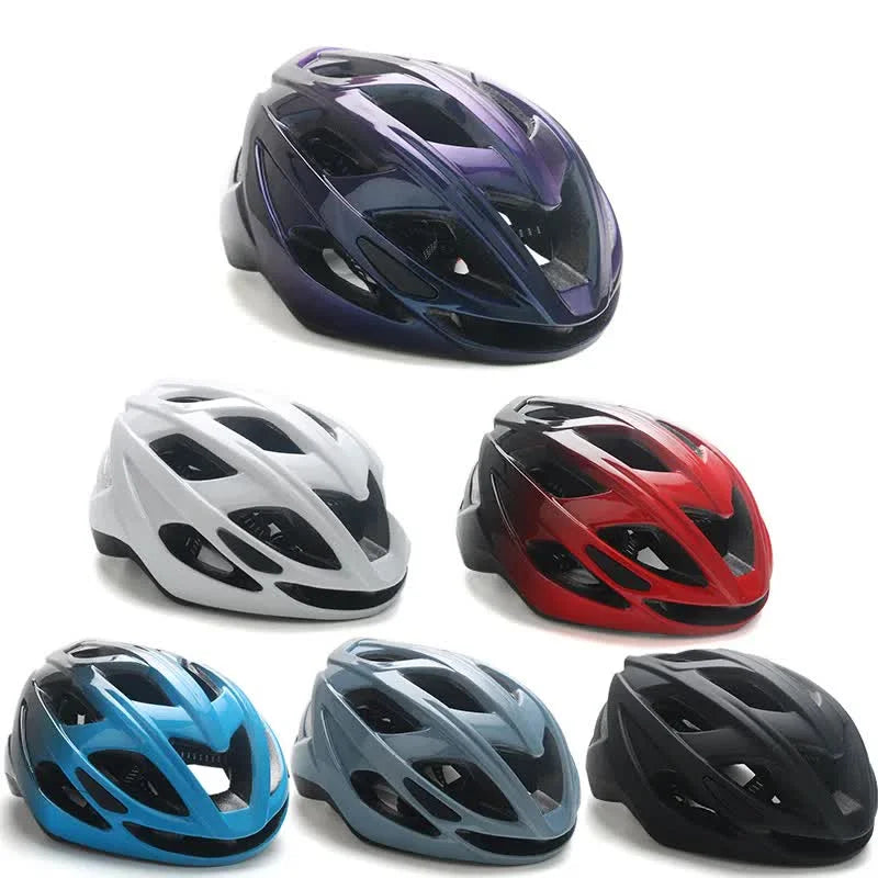 White Lightweight Adult Bicycle Helmet - Adjustable Fit