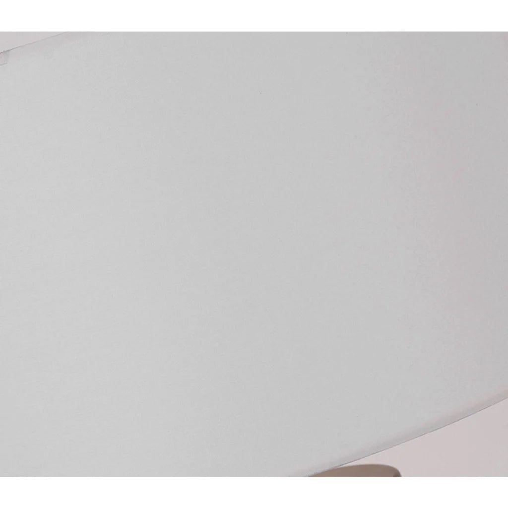 White Marble Table Lamp 2X 60cm Bedside Modern Desk Living Room Shade with Cylinder Base