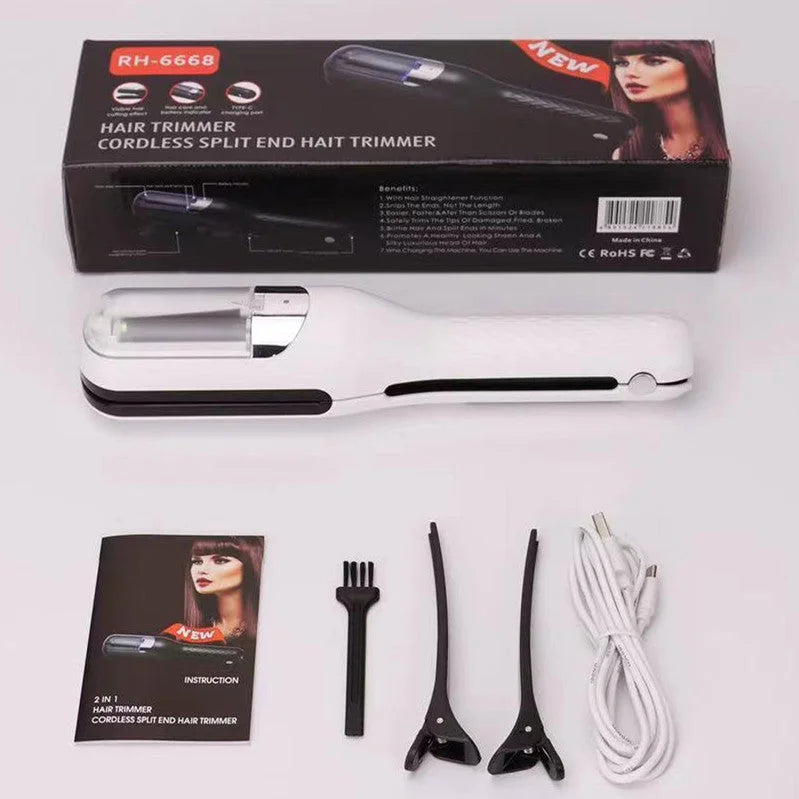 White Mini - Automatic Hair Repair Split End Remover