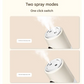 White ortable Desktop Dual-Spray Humidifier with Air
