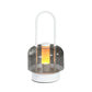 White Portable Rechargeable LED Lantern -Touch Control