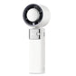 White Portable Turbo Handheld USB Rechargeable Fan