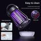 White Rechargeable 3 in 1 Bug Zapper Lantern portable