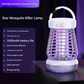 White Rechargeable 3 in 1 Bug Zapper Lantern