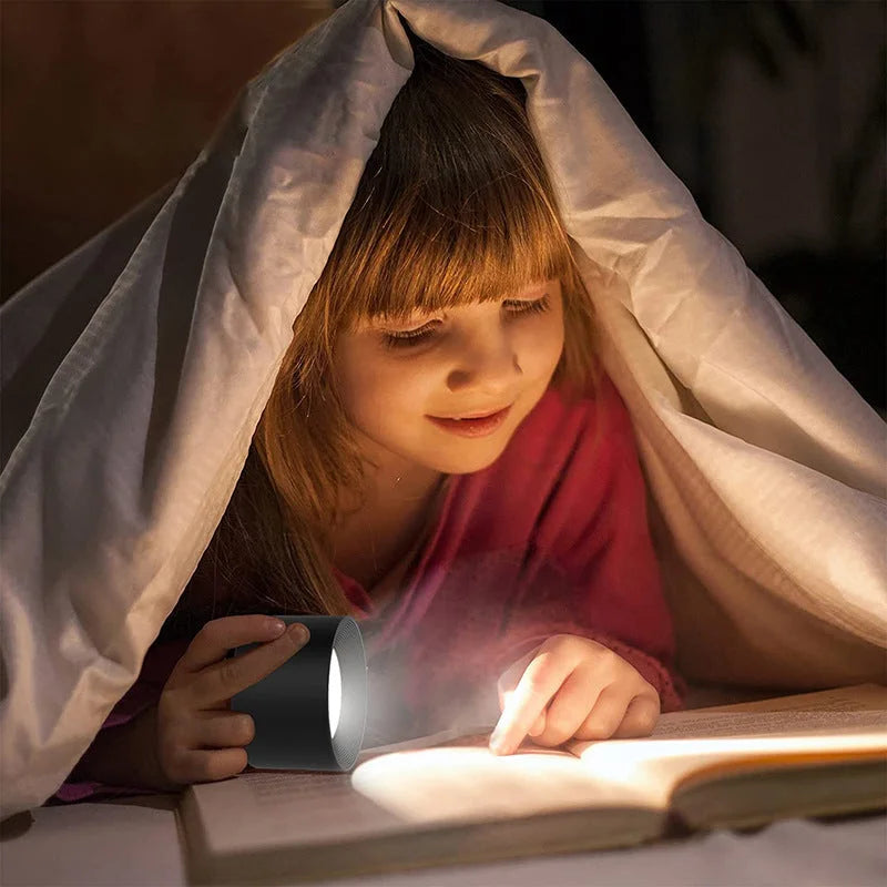 White Rechargeable LED Magnetic Wall Light - Touch Control