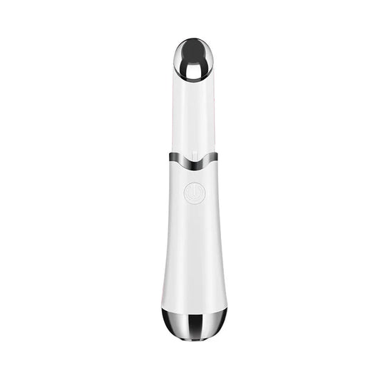 White Sonic Eye & Lip Massager with Red & Blue Light