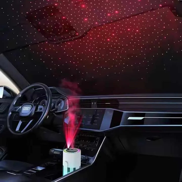 White Starry Night Projector Humidifier - Night Light