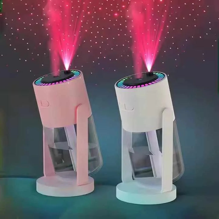 White Starry Night Projector Humidifier - Night Light