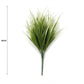 White Tipped Grass Stem UV Resistant 35cm - Home & Garden >