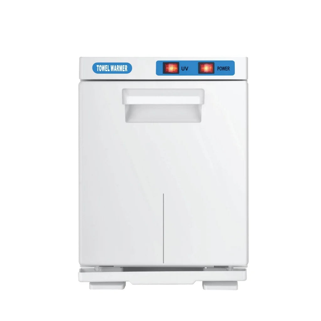 White Towel Warmer Mini UV Steriliser Cabinet 5L