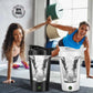 White USB Rechargeable Automatic Stirring Cup - Leak-Proof