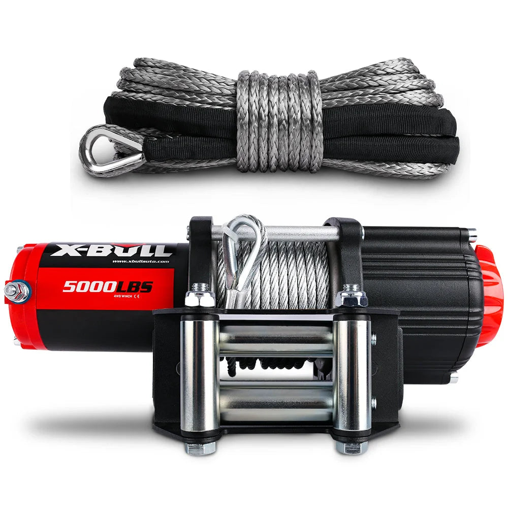 Winch 12V 5000LBS Wireless Steel Cable ATV Boat with 13M