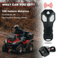 Winch 3000LBS 12V Synthetic Rope Wireless Remote for ATV
