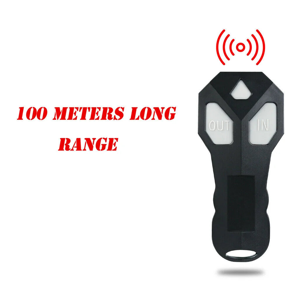 Winch 3000LBS/1360KG Wireless 12V Steel Cable ATV 4WD Boat