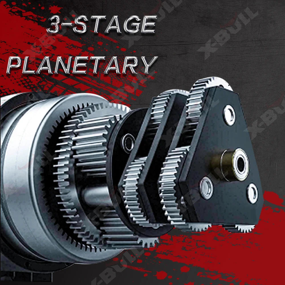 Winch 5000LBS 12V Synthetic Rope 15.2M Wireless ATV UTV 4WD