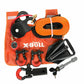 Winch Recovery Kit 11PCS 4WD 4x4 Pack Off-Road Snatch Strap