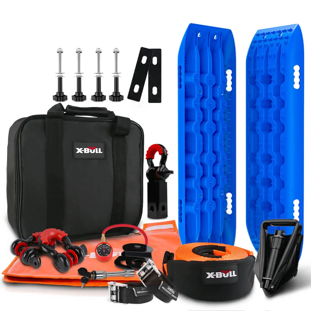 Winch Recovery Kit with Gen 2.0 Recovery Tracks Boards