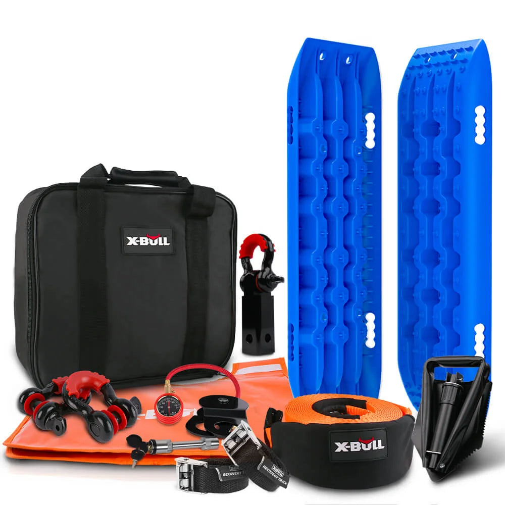 Winch Recovery Kit with Gen 2.0 Recovery Tracks Boards