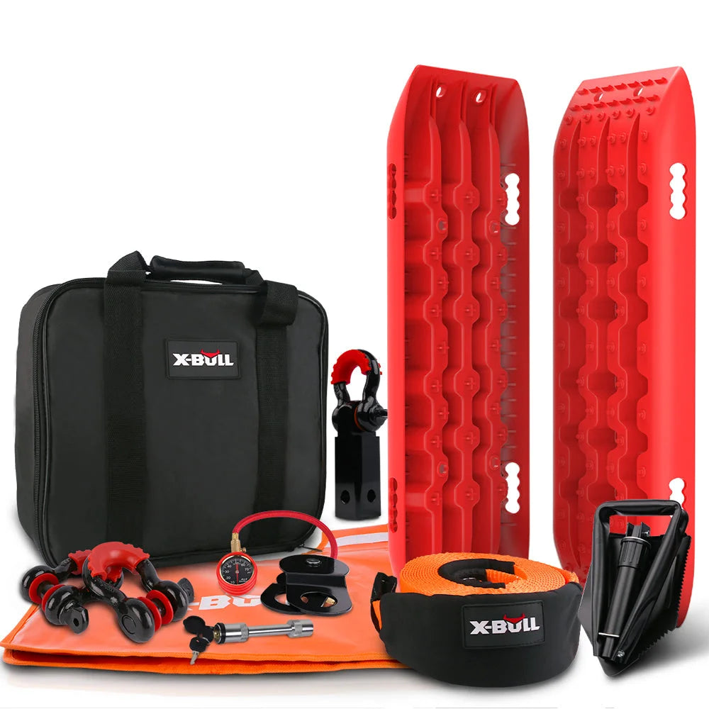 Winch Recovery Kit with Gen 2.0 Recovery Tracks Boards