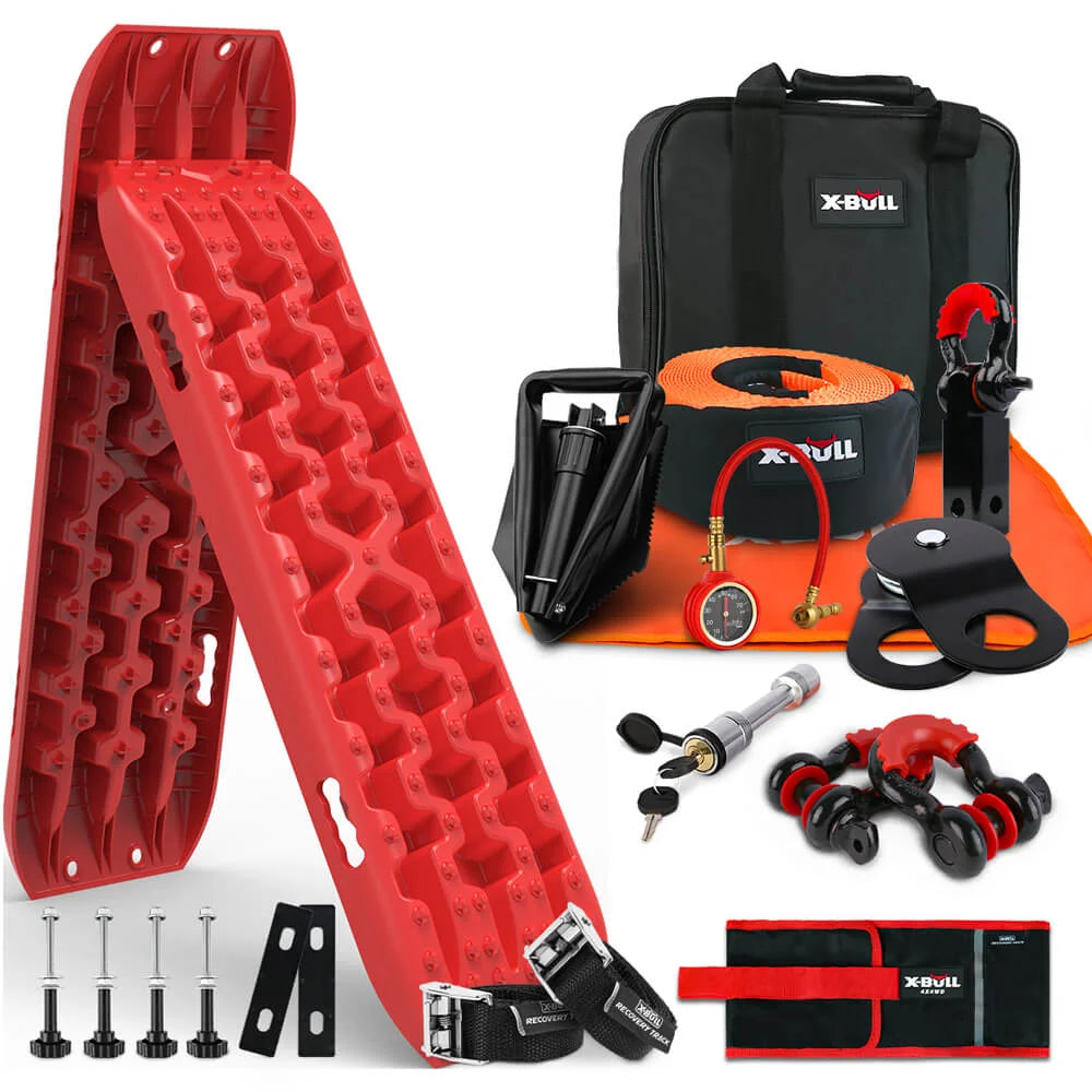 Winch Recovery Kit with Gen 3.0 Recovery Tracks Boards