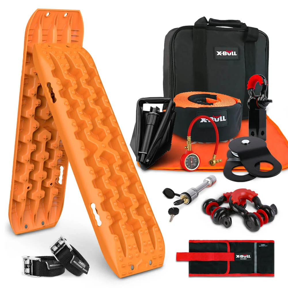 Winch Recovery Kit with Gen 3.0 Recovery Tracks Boards