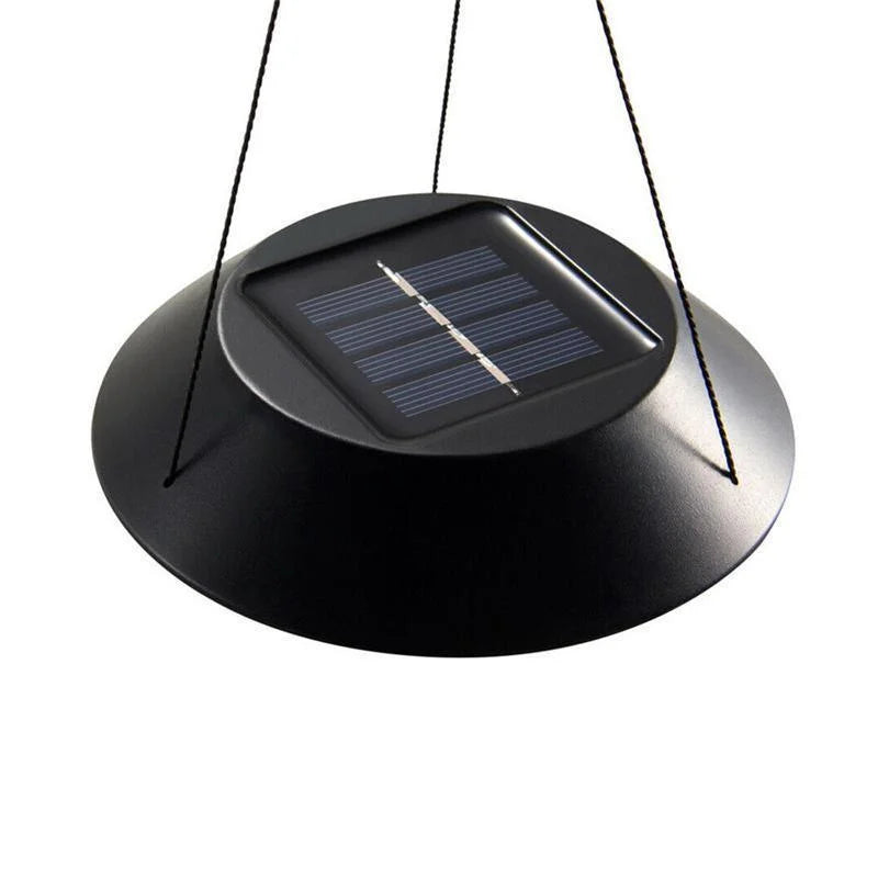 Wind Chimes Solar Powered Led Lights Changing Hanging