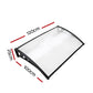 2m window door awning with door canopy panel and side brackets