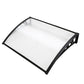 2m window door awning with cover fabric and edge stitching