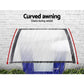 Window/Door Awning 1×1.5m Canopy Rain Cover Sun Shield