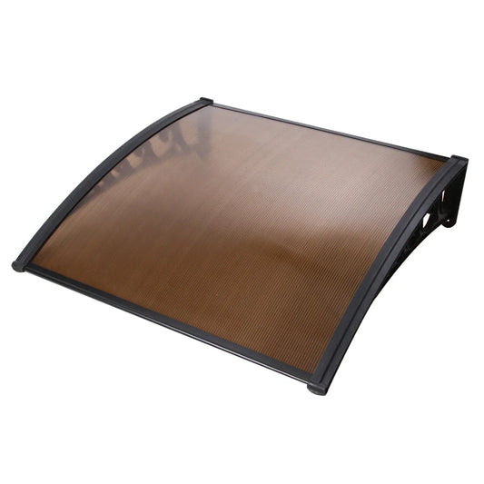 Window Door Awning 1x1m Brown DIY - DIY