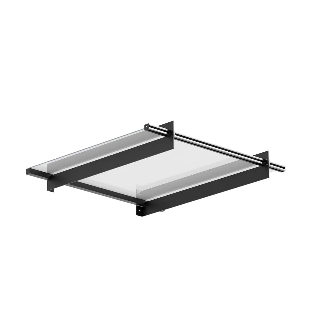 Window Door Awning Canopy 1mx1m Flat Transparent Sheet