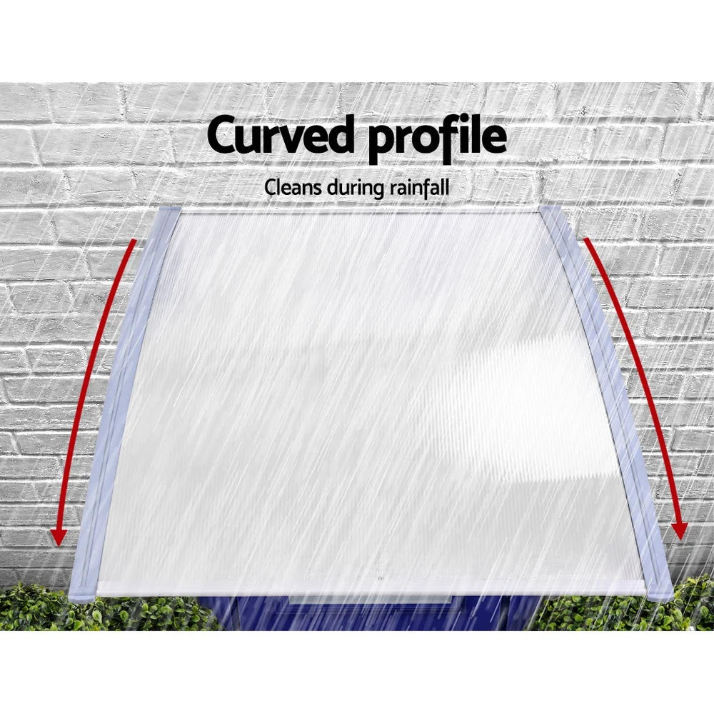 Window Door Awning Canopy Outdoor Patio Sun Shield 1.5mx3m DIY shown with visible product details