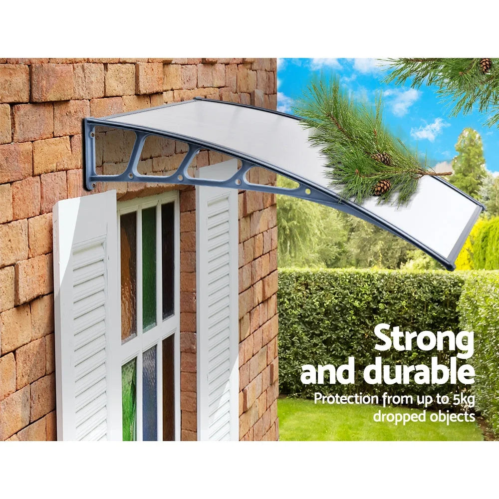 Window Door Awning Canopy Outdoor Patio Sun Shield 1.5mx3m DIY shown on the product page