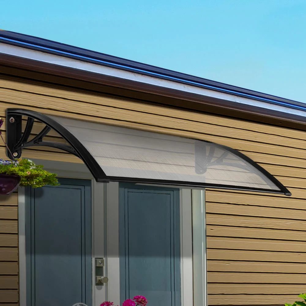 Window Door Awning Canopy Patio UV Sun Shield 1mx4m