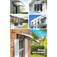 Window Door Awning Canopy Sun Shield 1mx4m