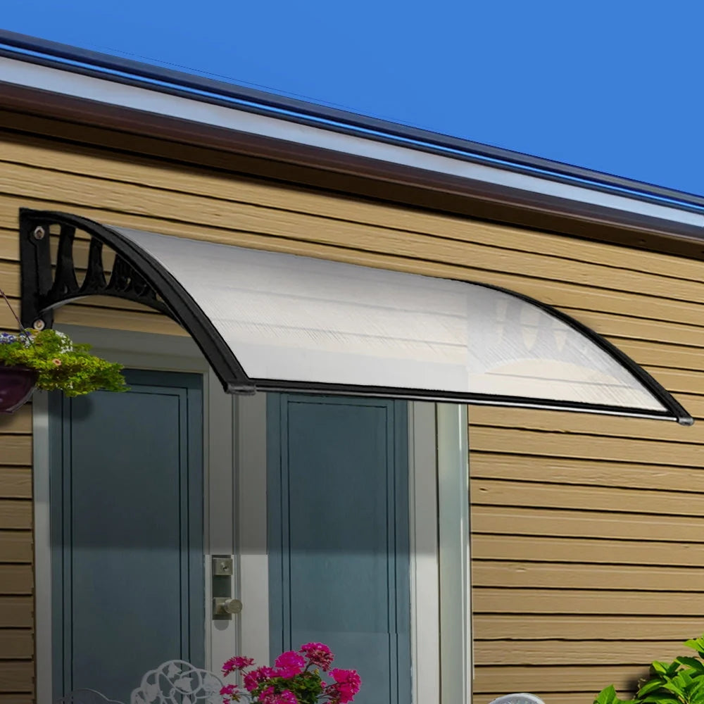 Window Door Awning Patio UV Sun Shield Transparent 1mx4m